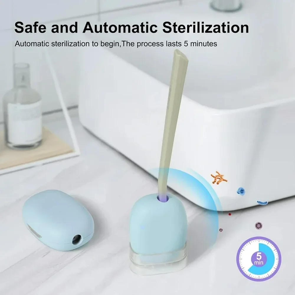 UV Toothbrush Sanitizer Portable UV Sanitizer Toothbrush Case For Home Travel