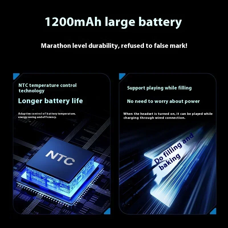 جديد ATK M1 سماعات رأس للحد من الضوضاء سماعة لاسلك...