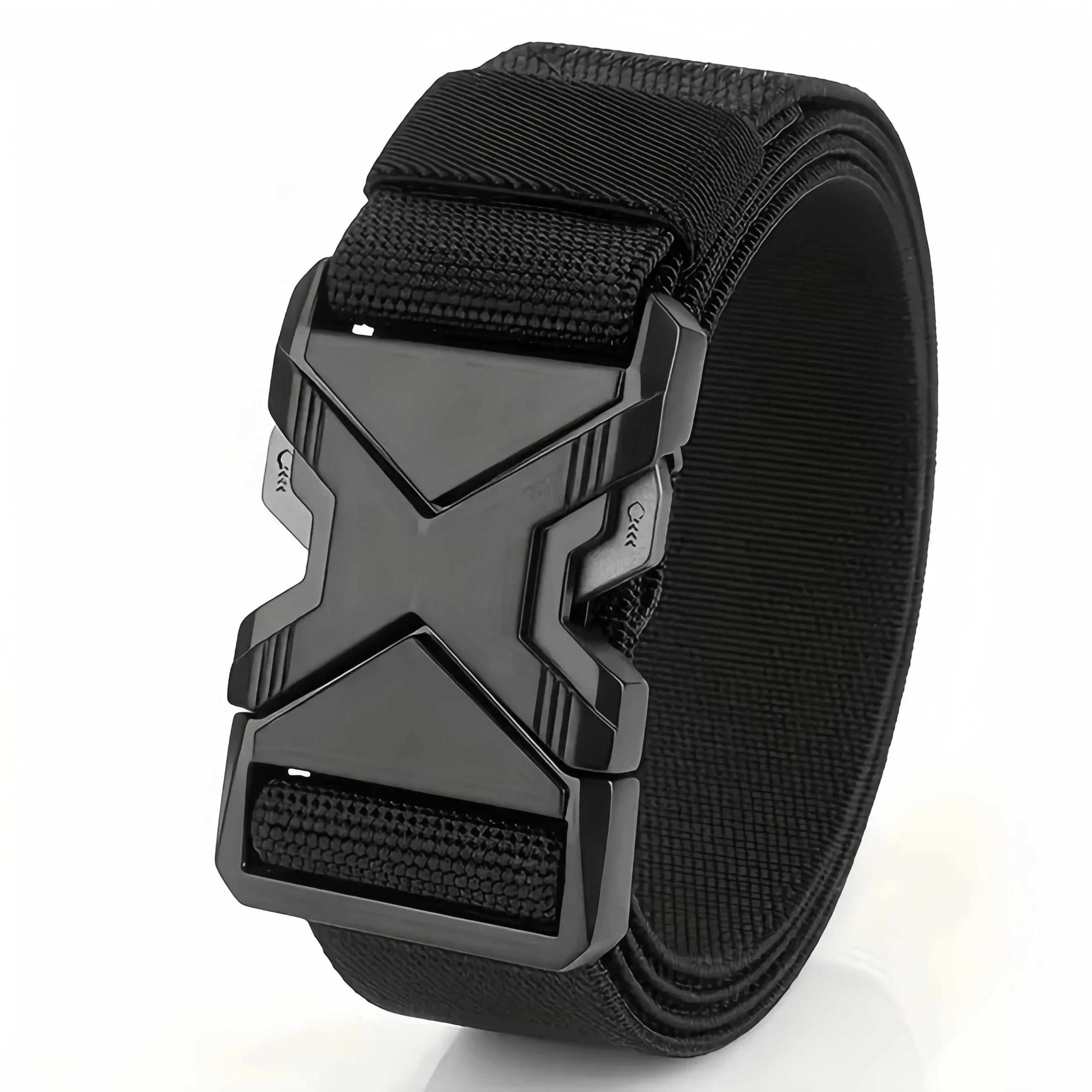 Neue Quick Release Steckbare Schnalle Sport Gürtel Atmungsaktive ElasticMen Gürtel Für Männer Elastische Hosen Gürtel