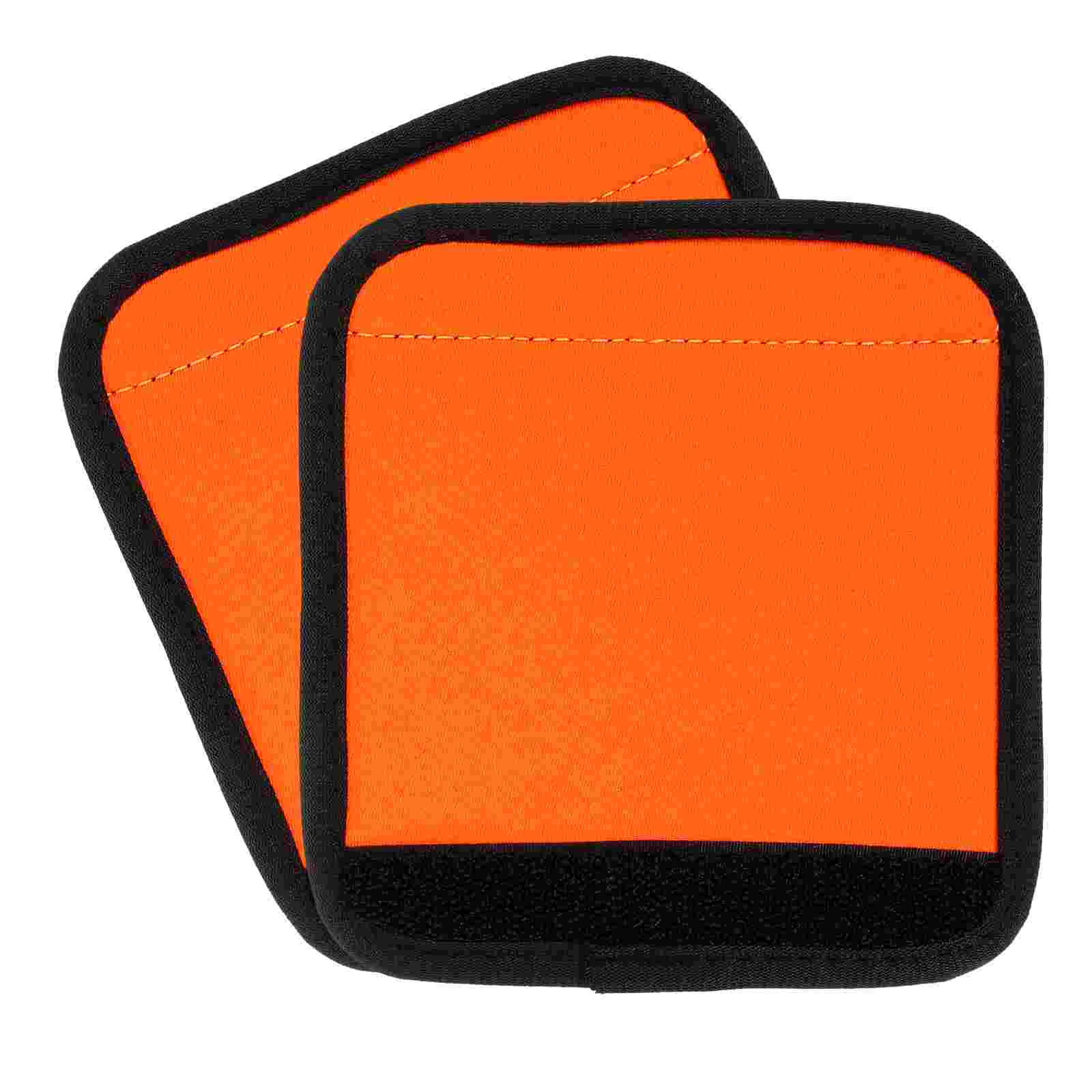 

2 Pcs Padded Horizontal Bar Grips Barbell Mat Sport Accessories Dumbbel Supply Polyester Protective Fixation Child