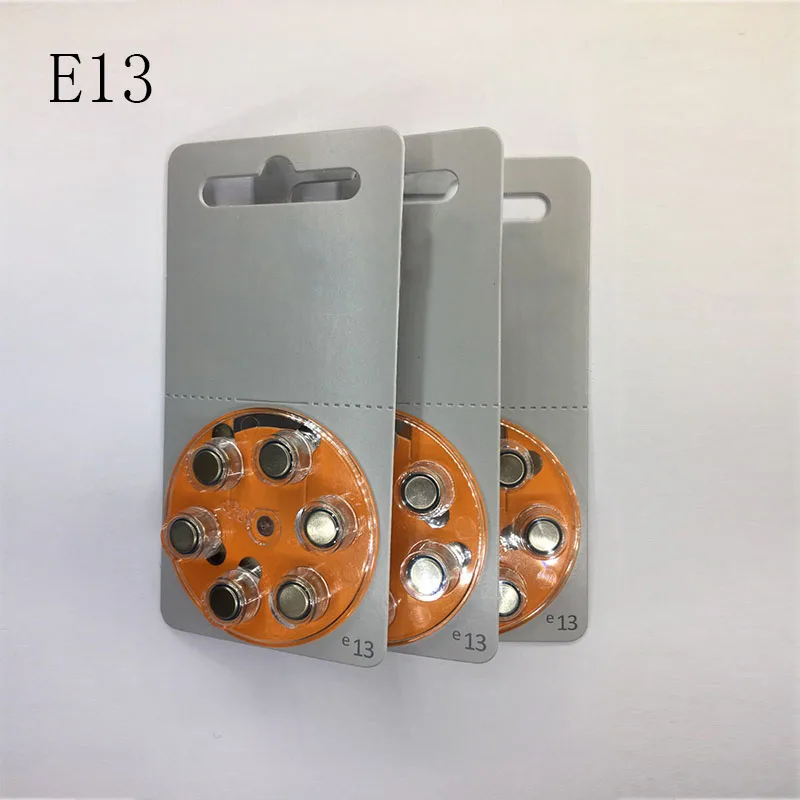 24pcs/lot Hearing Aid Batteries A13 13A E13 ZA13 13 PR48 Engine Battery Best Quality