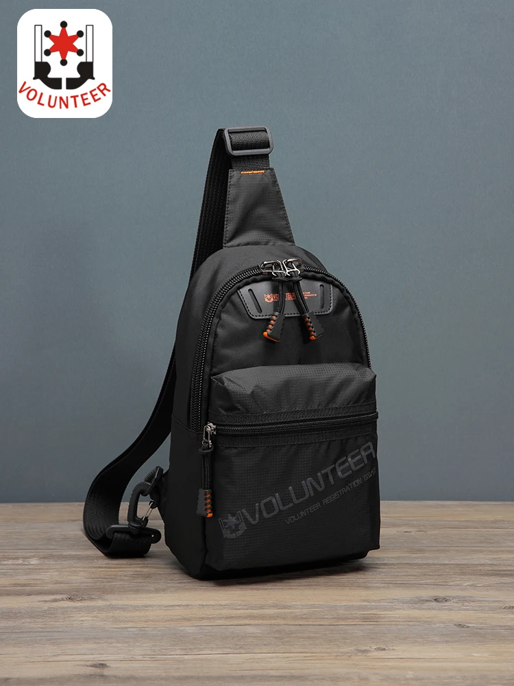 Volunteer Cross-body for Men 2023 New Fashion Travel Oxford Large Capacity High Quality Waterproof Casual Bags 1802-12