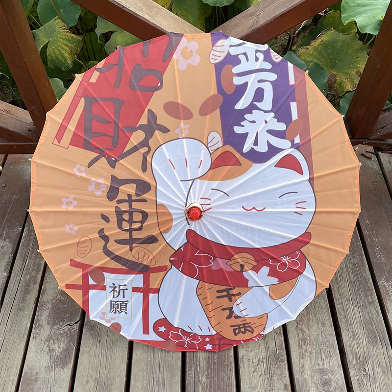 Japanese umbrella paper umbrella Restaurant Decor Japanese Oil Paper Umbrella 82CM
