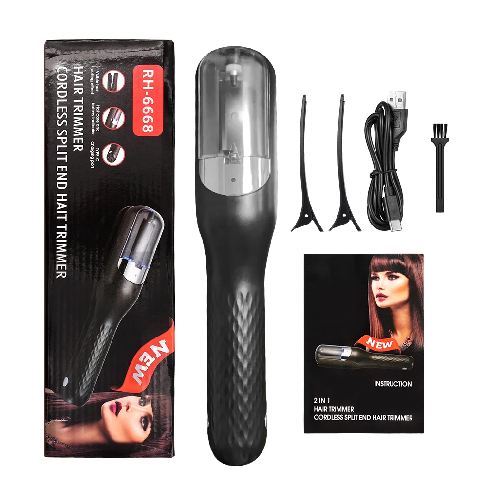 corteiz maquina para cortar cabello cortador de puntas abiertas cabello  Recortador de pelo para mujer, máquina