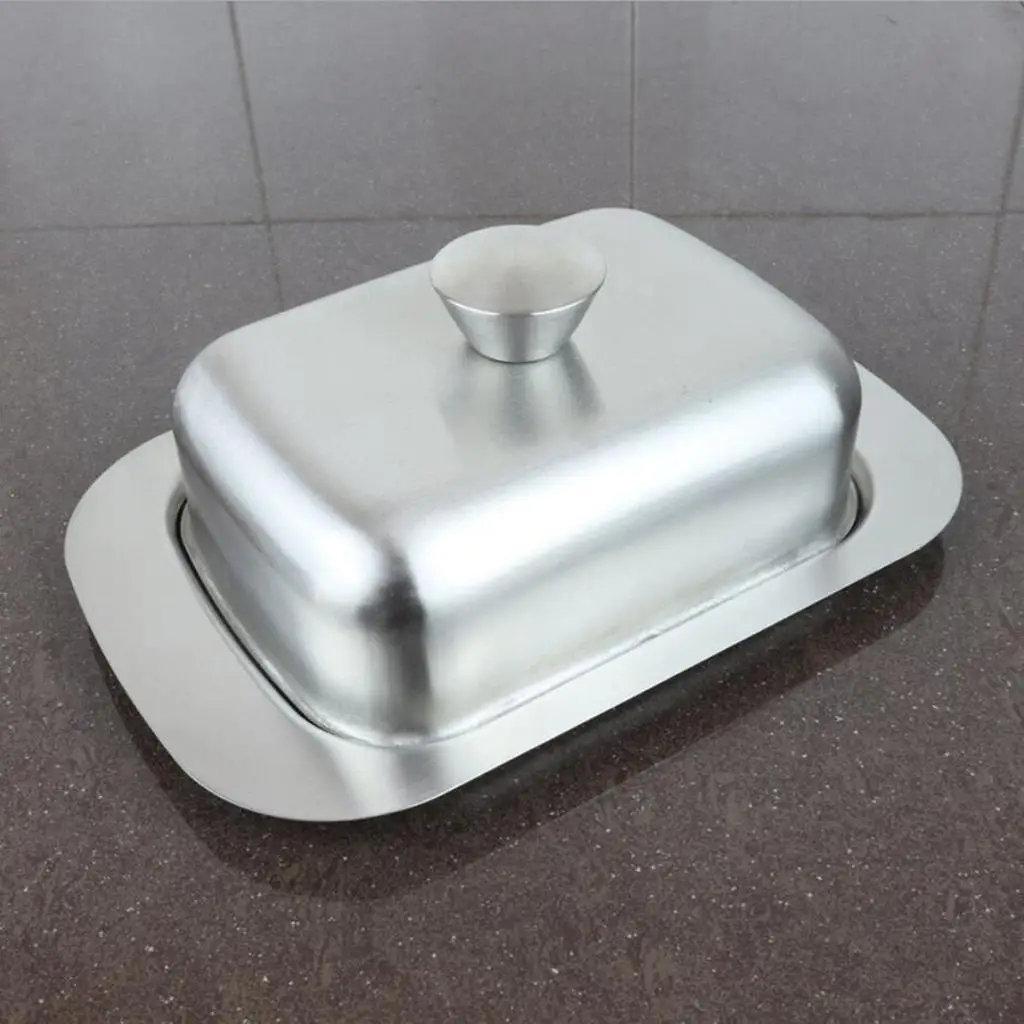 Butter Dish Bread Serving Tray Stainless Steel Cake For Cake Dessert