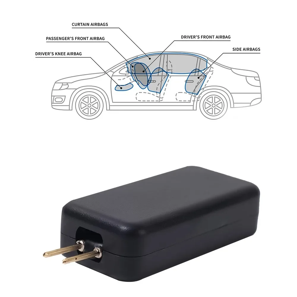 Car Airbag Simulator Resistor Bypass Fault Finding Diagnostic Simulator Emulator Resistor Car Airbag Replacement Detection Tool 4