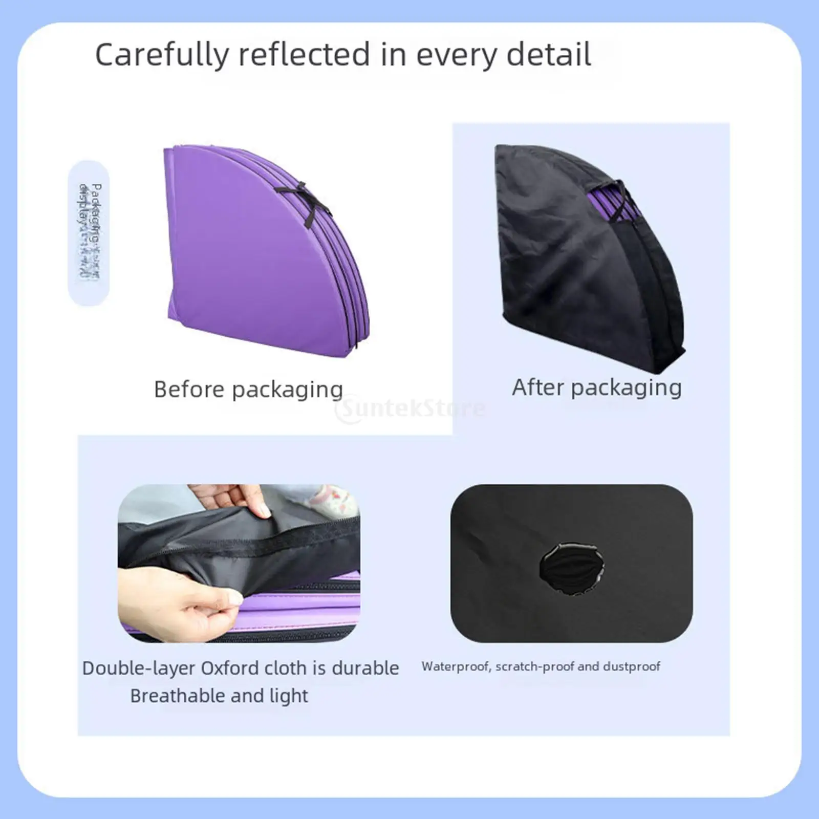 Folding Pole Dance Mat Adults Foldable Yoga Mat for Workout Outdoor Home Gym