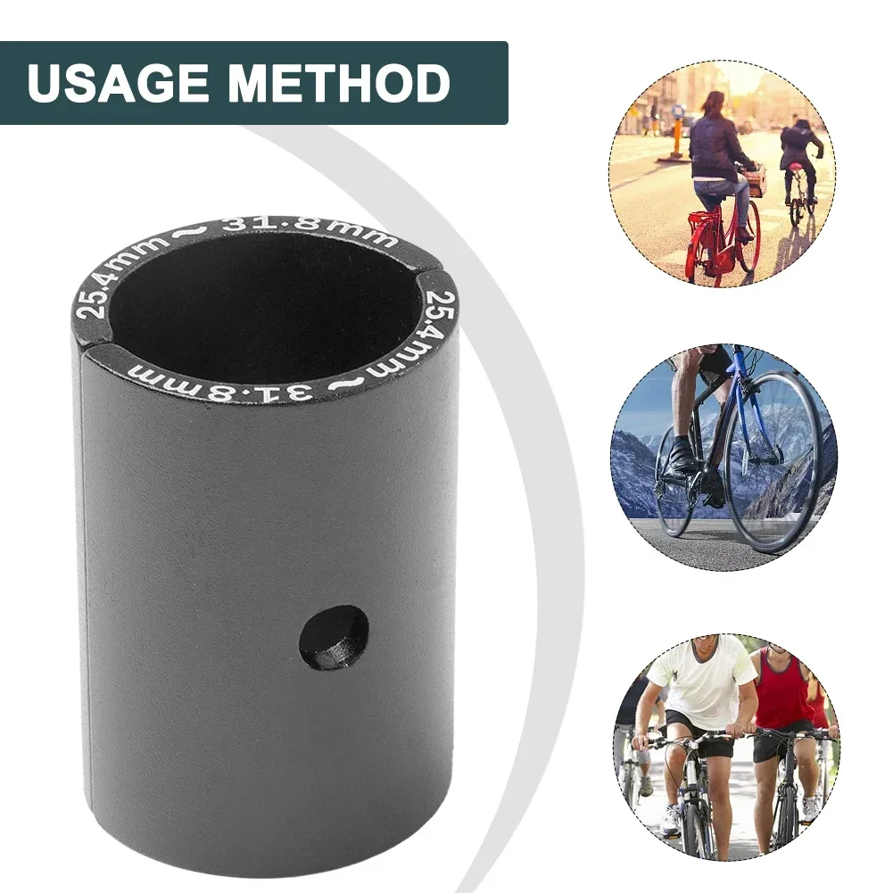 Universal Handlebar Size Adaptor: 25.4mm to 31.8mm Converter Sleeve