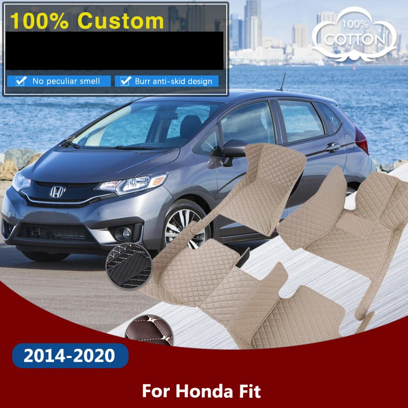 CarFloorMatsForHondaFitJazzGK3456720142020CarpetMat.png
