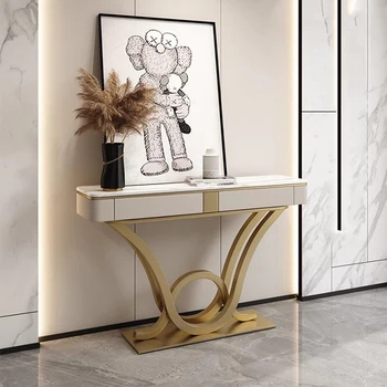 Consolle di Lusso Uniche dal Design Moderno con Cassetti, Tavoli Consolle per Ingresso e Corridoio, Mobili per Ingresso e Sala
