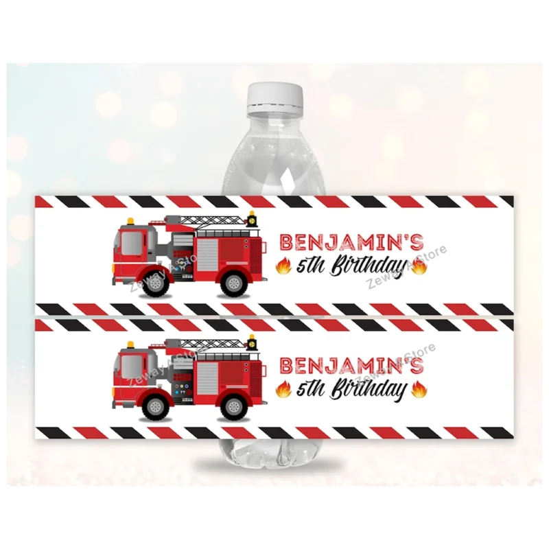 30Pcs Jungle Animal Party Water Bottle Stickers Label Custom 1St Wild One Birthday Party Bottle Wraps Baby Shower Safari Party