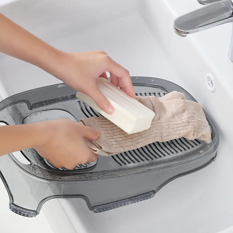 

Small Washboard High Toughness Laundry Board Antislip Thicken Washing Board Clothes Cleaning Tool Bathroom Accessories