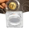 New 40mm Acrylic Coin Display Case Transparent Box Commemorative Medal Protection Box Handmade Goo Card Coin Protection Box 1