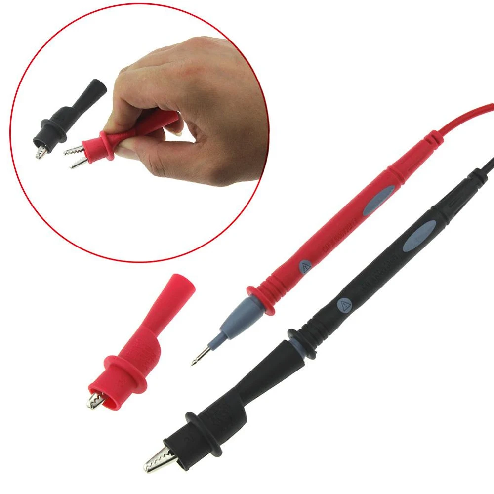4MM Alligator Crocodile Test Clip Clamp For Multimeter Tester Probe 1 Pair alligator clips,electric test clamp,test probes,test clip,test hooks clips