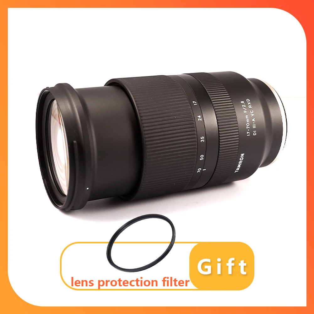 Tamron 17-70Mm F/2.8 Di Iii-A Vc Rxd Aps-C Obiettivo Stabilizzatore Zoom Standard Per Sony E-Mount O Fuji X-Mount