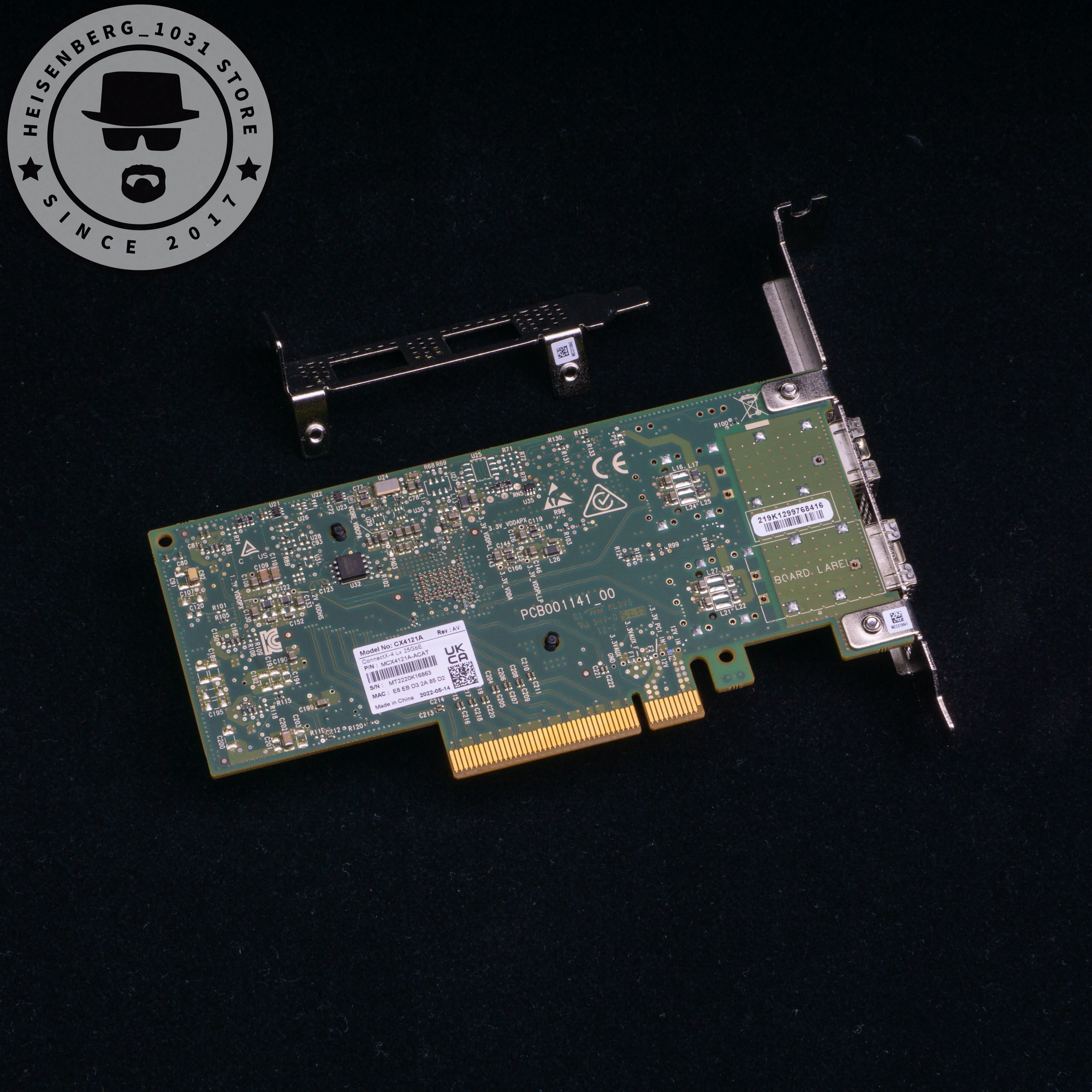 MCX4121A-ACAT NVIDIA Mellanox Lx EN NIC 25GbE デュアルポート