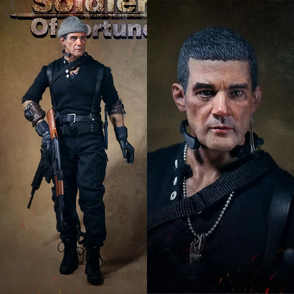 Collectable ART Figures AF023 1/6 Tough Guy Male Soldier Antonio