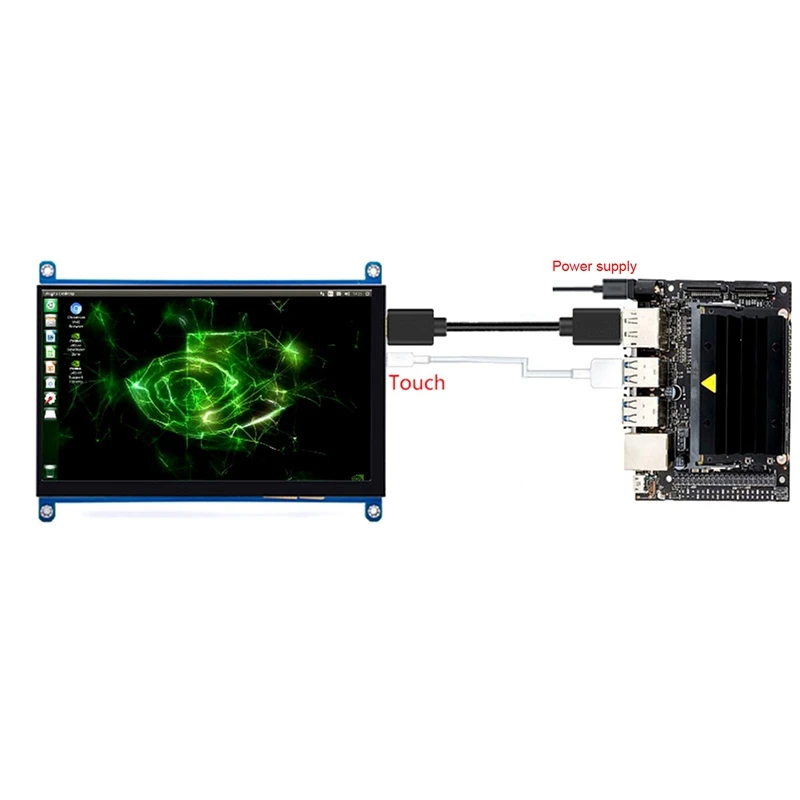 7 ġ TN ũ  800x480  뷮 ÷, HDMI ȣȯ,  ̿ VGA ̽ ÷