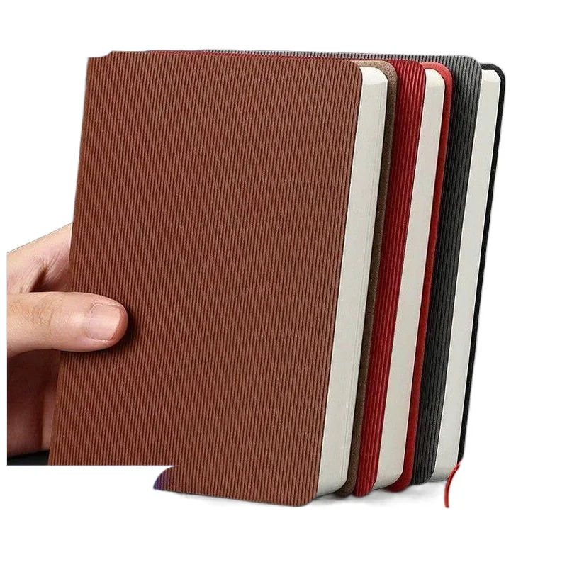 B6 mini notebook-portable diary with waterproof PU leather cover, compact and retro design for journaling and note-taking 6