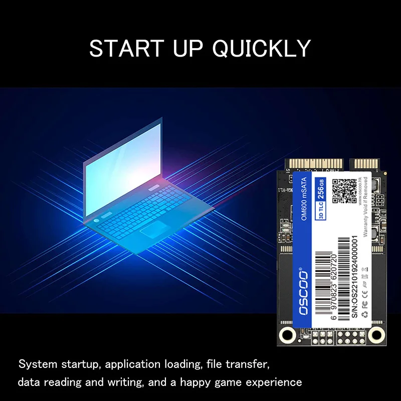 OSCOO Wholesale Cheap MSATA SSD 128GB 256GB 512GB 1TB