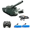 RC Tank Remote Control Tank Rechargeable 1/20 9CH 40CM Camouflage 27Mhz Infrared Electric Toys For Boys Birthday Gifts 3