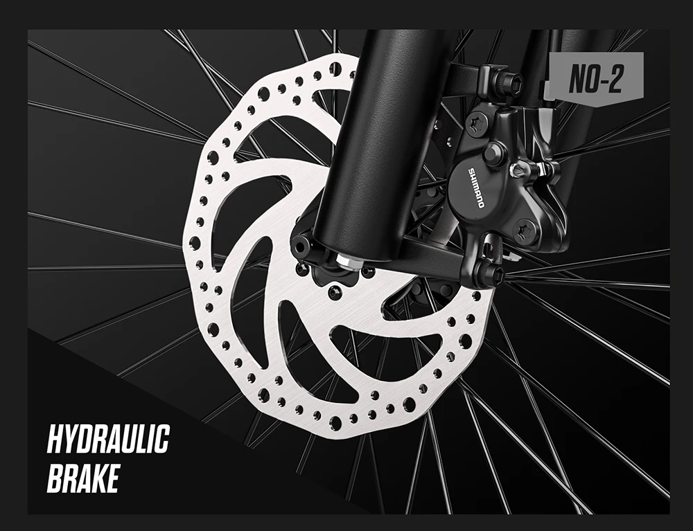 Elektrofahrrad RandRide YS90B 48V13.6AH Akku 1000W Motor 45KM/H Geschwindigkeit Allterrain-Mountainbike E-Bike EU-Lagerbestand – Detail 7