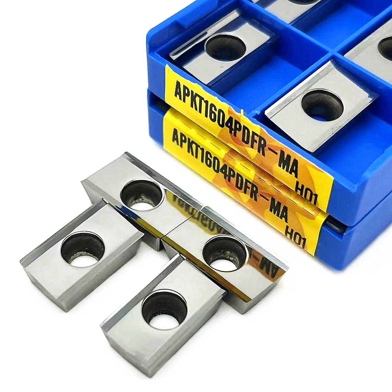 

APKT1604 MA3 H01 Aluminum inserts Milling indexable tools high quality CNC Cutting tool APKT 1604 MA H01 wood turning insert