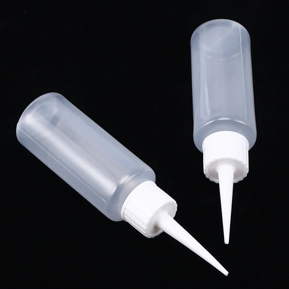 

20 Pcs Liquid Dispense Bottle Glue Plastic Containers Automatic Squeeze Bottles