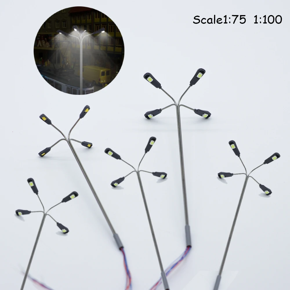 Kit 10 Mini LED Per Modellismo – Illuminazione Edifici, Diorami, RC – Con Cavo E Resistenza