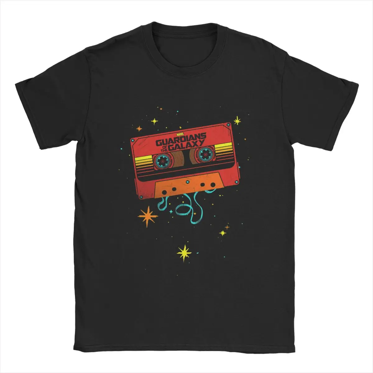 

Guardians Of The Galaxy Disney Marvel Men's T Shirts Leisure Tees Short Sleeve Crew Neck T-Shirt 100% Cotton Adult Clothing