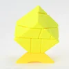 Ghost Ninja 3x3x3 Irregular Magic Cube Twist Puzzle Stickerless Fancy Toy Educational Toys Kid Game Yellow 1