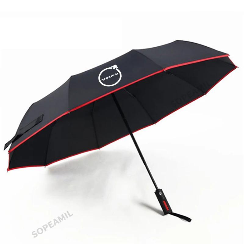 Volvo XC40 XC60 XC70 XC90 V40 V50 V60 C30 C70 S40 S60 V70 V90 S80 S90 Car Umbrella Automatic Folding UV Sun Protection Sunshade