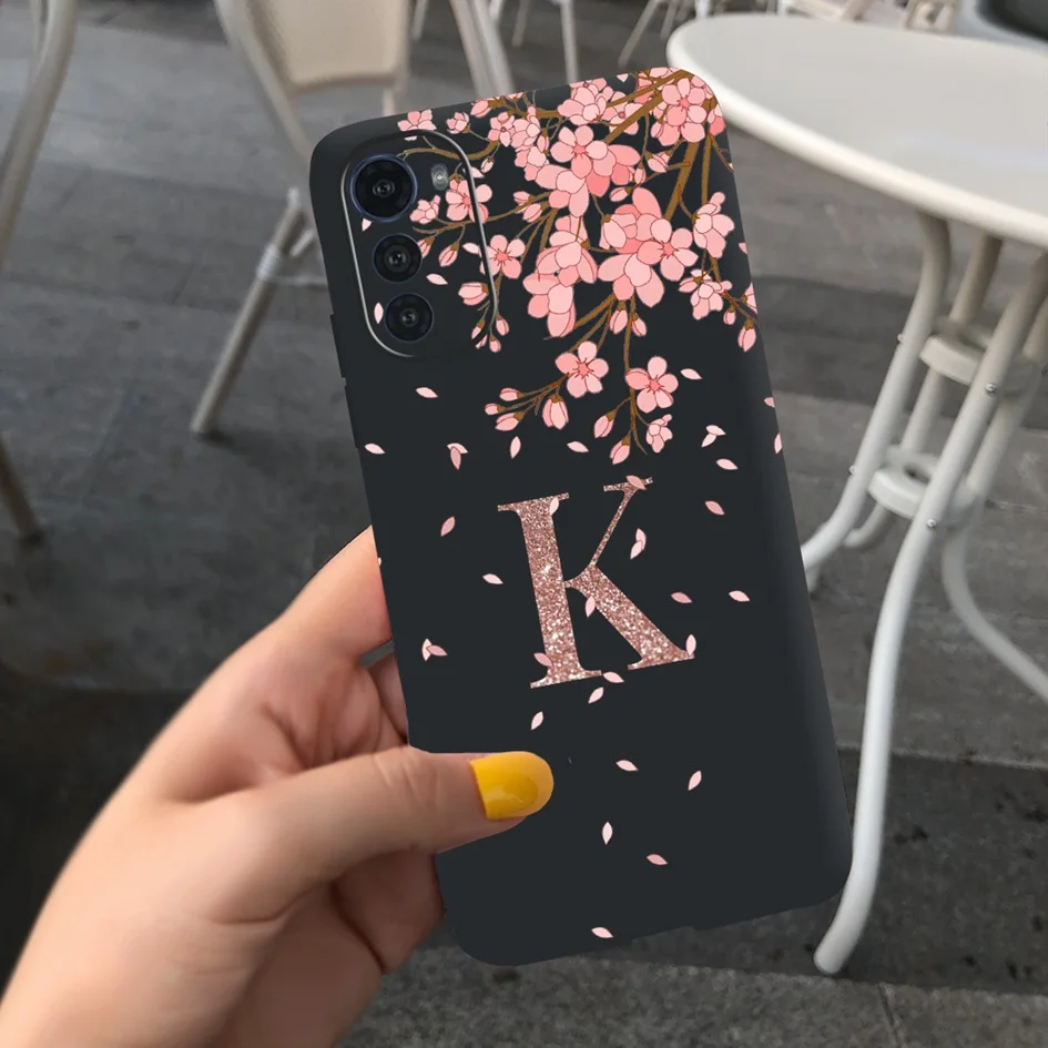 Stylish Alphabet Bumper Soft Silicone Case