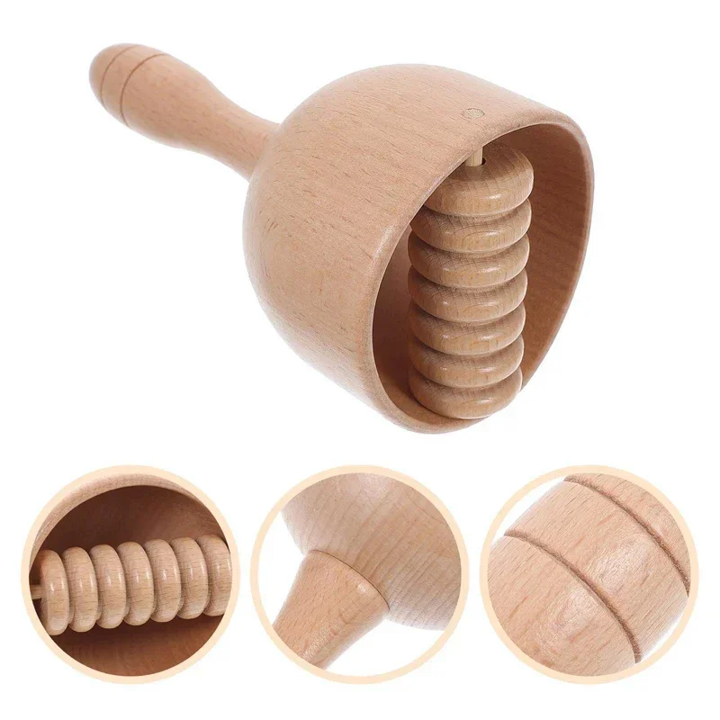 

Wood Therapy Massage Tool Wooden Roller Massager Anti Cellulite Maderotherapy Cup Body Lymphatic Drainage Scraping Gua Sha Tools