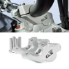 With Offset Riser Clamp Booster For BMW F900GSA 900 GS ADV F 900GS 2024- Motorcycle Handlebar Risers Extension Adapter 1