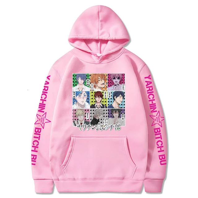 Harajuku anime yarichin b clube ayato yuri hoodies feminino engraçado manga  roupas moda inverno mais tamanho camisola masculina - AliExpress