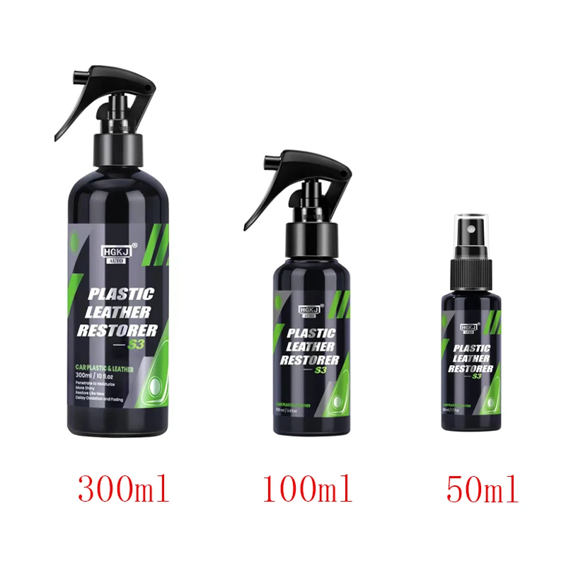 Car Interior Parts Leather Plastic Renovator Refreshing Restorer Foam Cleaner Spray Refurbishment Paste for Auto