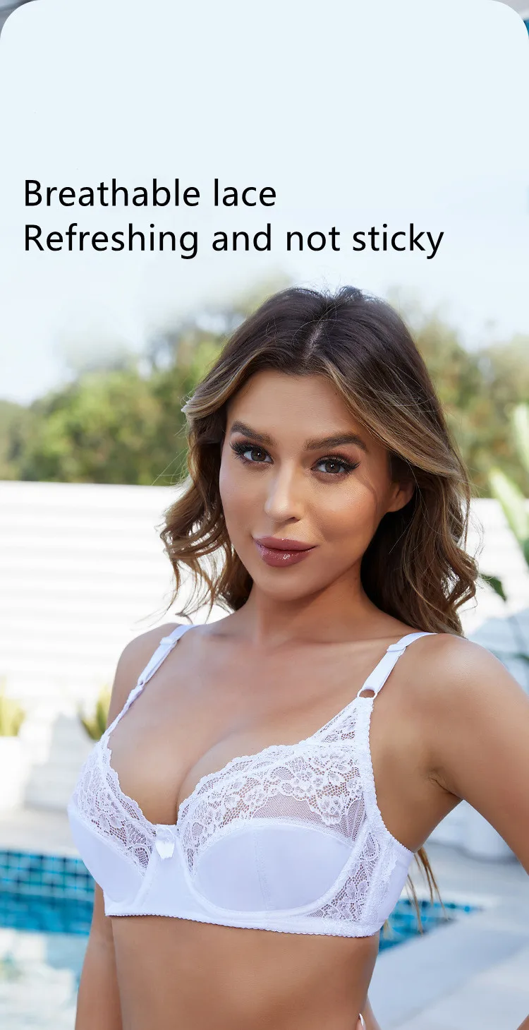 

Ladies bra, lace sexy plus size bra