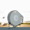 Wall Mounted Heavy Duty Retractable Clothesline Laundry Line Can Hanging 30lb G5AB 4