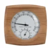 2‑In‑1 Indoor Wood Thermo‑Hygrometer Thermometer Hygrometer Steam Room Sauna Room Accessories Thermometer Hygrometer 1