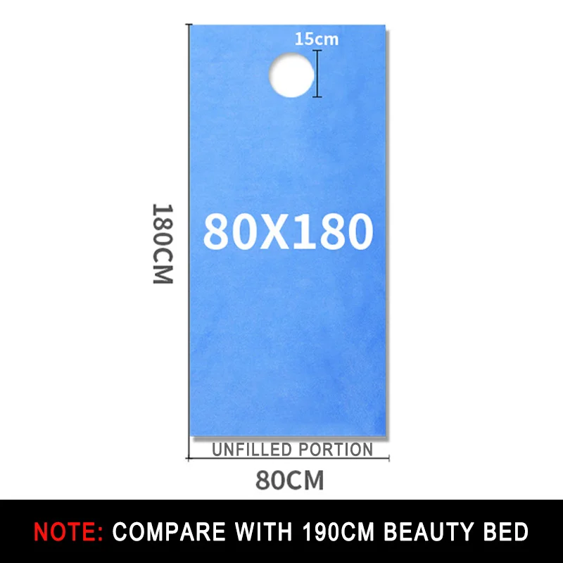 Disposable Massage Bed Pads - 20 Pack, Breathable and Travel-Friendly