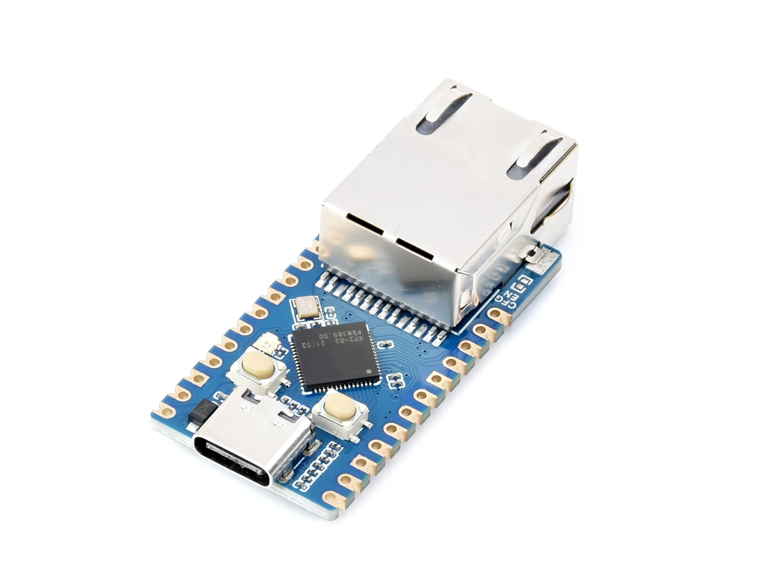 Placa de Desenvolvimento Ethernet Mini Rp2040 Módulo de Porta de Rede Rp2040-eth