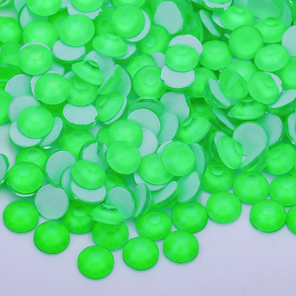 Fluorescent Glitter Neon Rhinestones for DIY Nail Art and Fashion Accessories