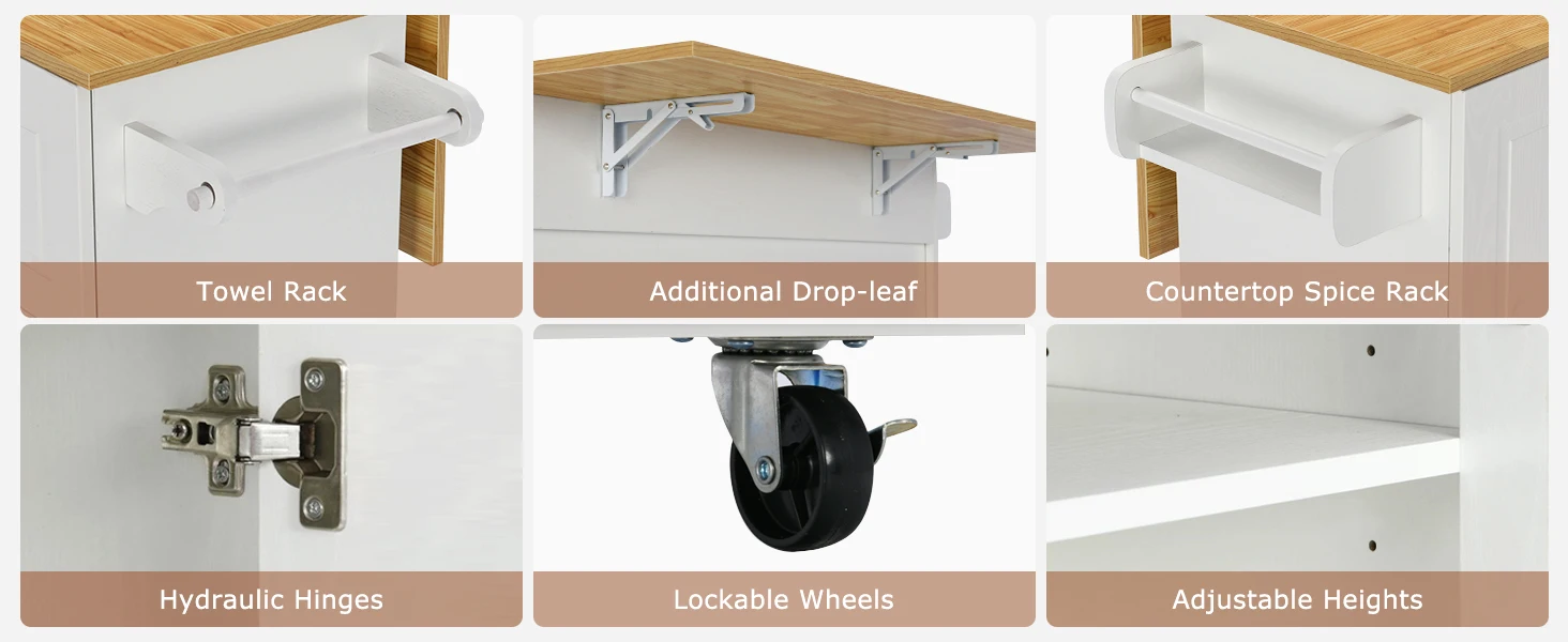 kitchen island details