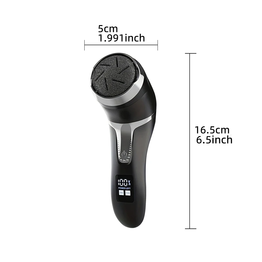 Rechargeable three head electric scab remover with chip removal vacuum cleaner, portable foot repair kit, LED display screen BEST SELLERS Rechargeable three head electric scab remover with chip removal vacuum cleaner, portable foot repair kit, LED display screen BEST SELLERS