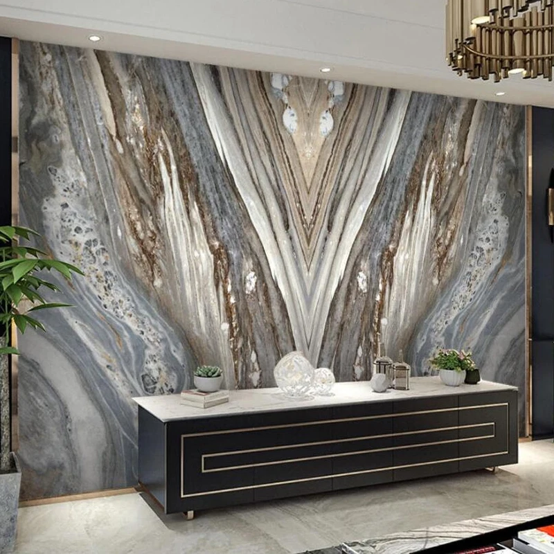 

Custom Mural Paper 3D Marble Tiles Texture Photo Wallpaper Modern Luxury Hotel Bedroom Living Room TV Background Home Decoration