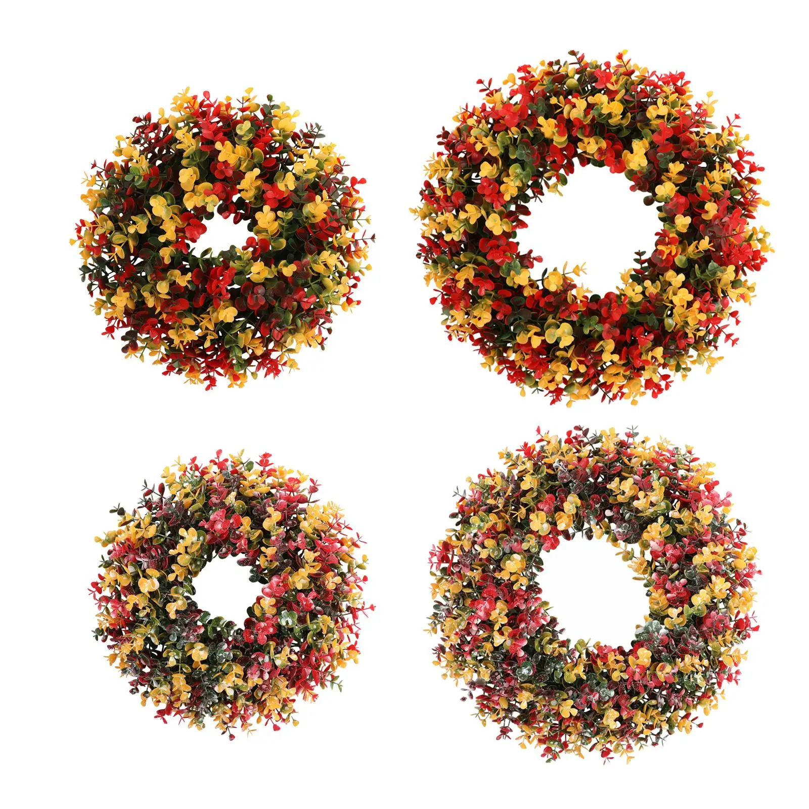 

Artificial Christmas Wreath Wall Decor for Front Door Kitchen Indoor Outdoor