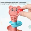 Baby Puzzle Kids Fun Track Turn Around 0-3 Years Old Track Rolling Ball Mental Sliding Ball Tower Early Education Assembling Toy 4
