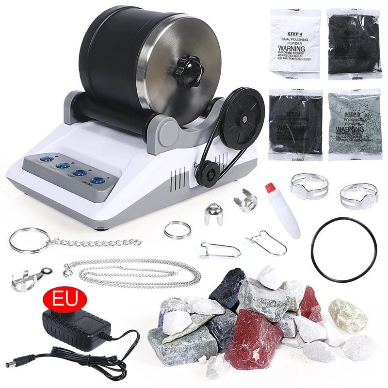 Jewelry watch polishing kit, Polishing Motor with 161 polishing  accessories, complete set polishing motor