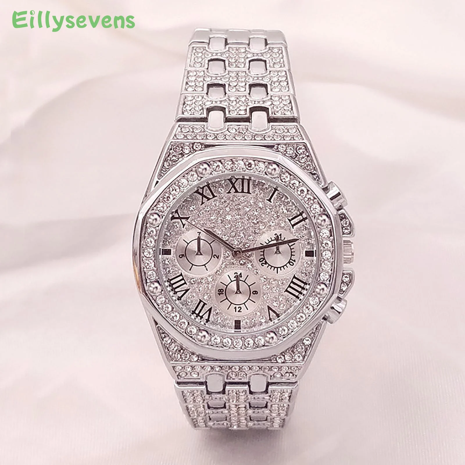 

Stainless Steel Women Watches Luxurious Brand Casual Diamond Female Quartz Wristwatches Simple Sport Clock Relogio Feminino